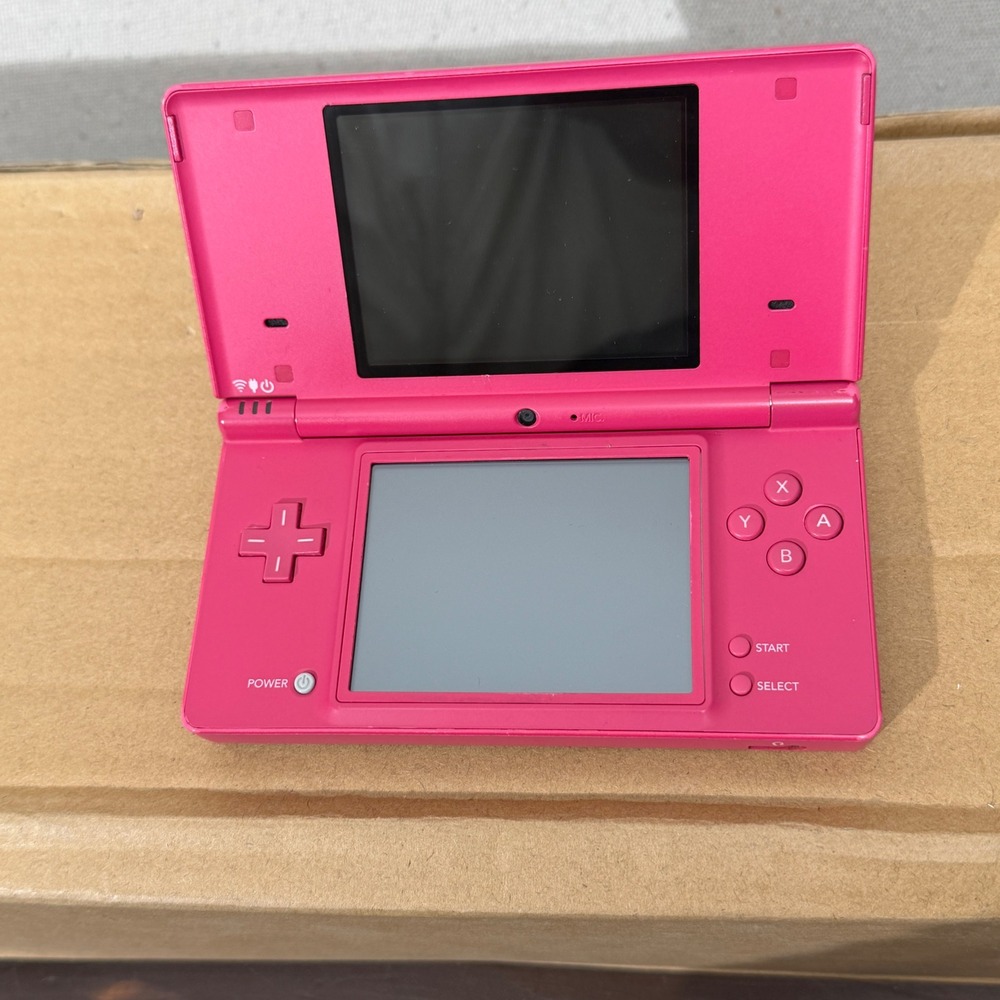 Nintendo DSi Pink Handheld Console TWL-001 Tested Working Sticky R Button - Picture 6 of 10